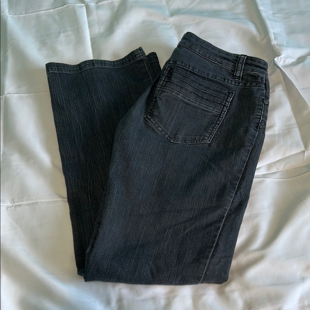 Prana Women's Gray Straight Leg Jeans
